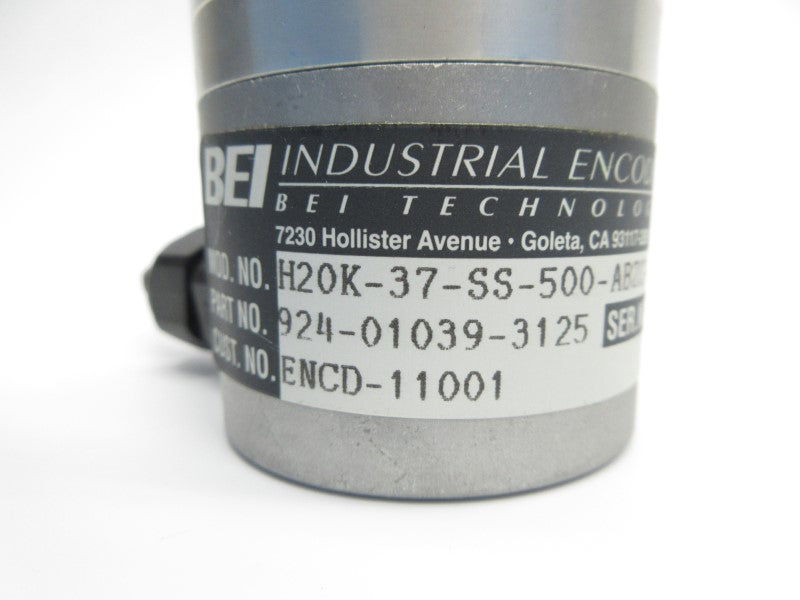 BEI H20K-37-SS-500-ABZC-26LS31-SCS6-5V-S 924-01039-3125 5VDC NSNP