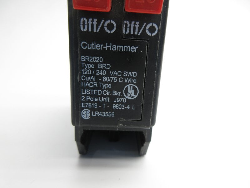 CUTLER HAMMER BR2020 120/240VAC 20A NSNP