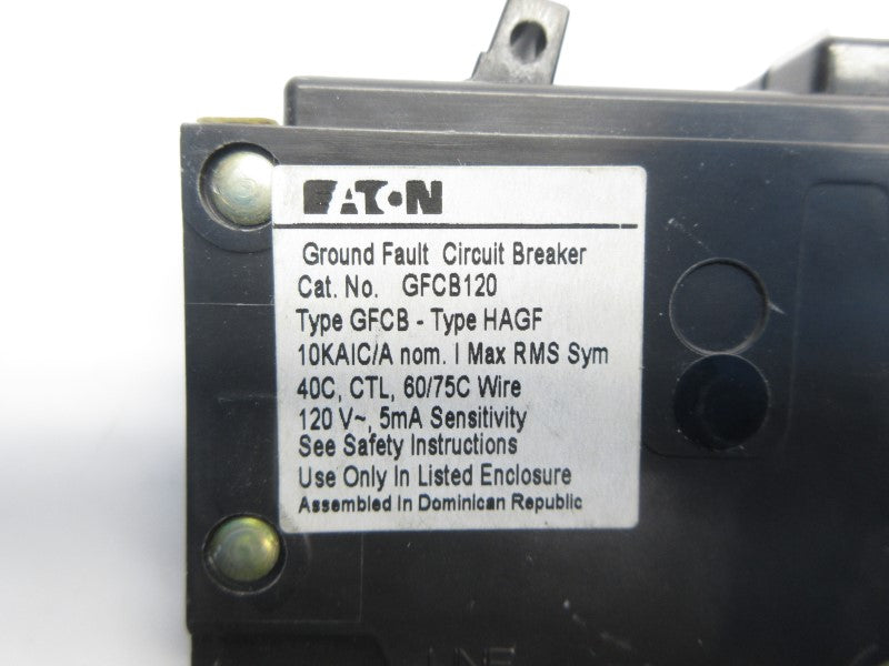 EATON GFCB120 120V 20A NSNP
