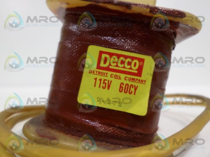DECCO 9-272 COIL 115V NSNP