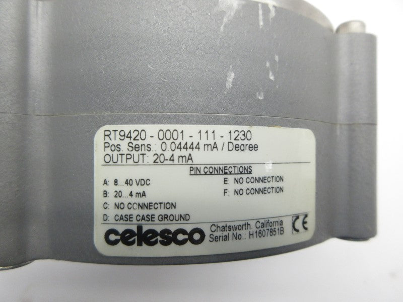 CELESCO RT9420-0001-111-1230 8-40VDC NSNP