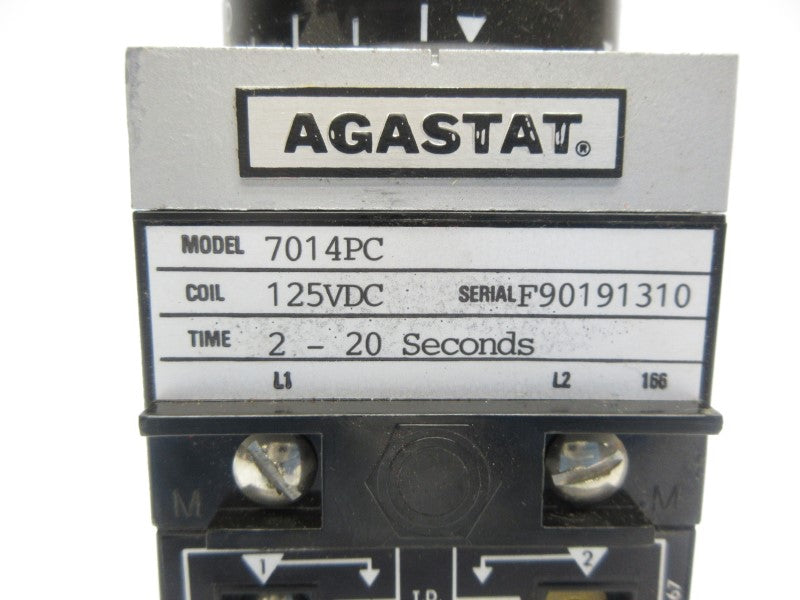AGASTAT 7014PC 125VDC 2-20S NSNP