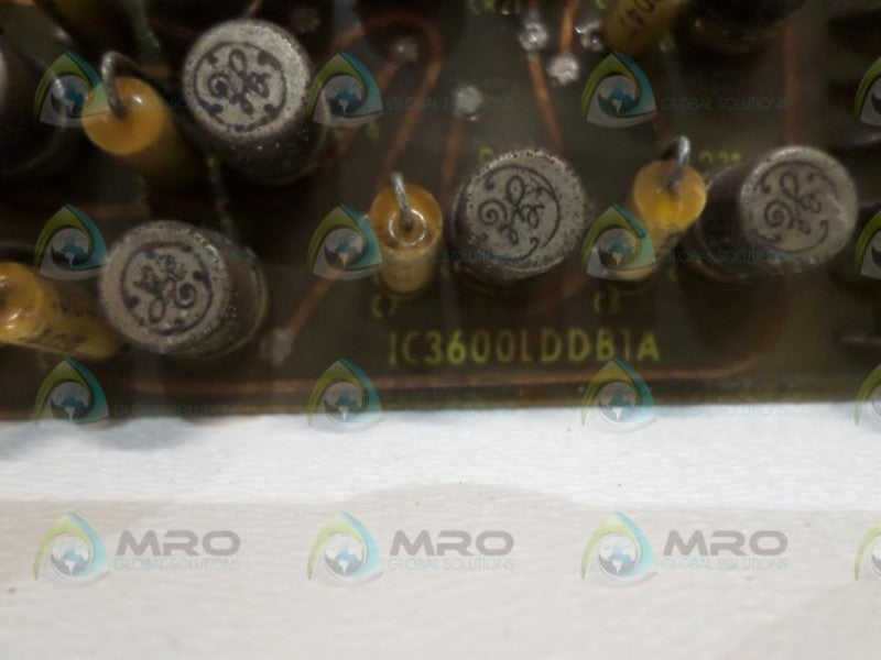 GENERAL ELECTRIC IC3600LDDB1A CIRCUIT BOARD UNMP