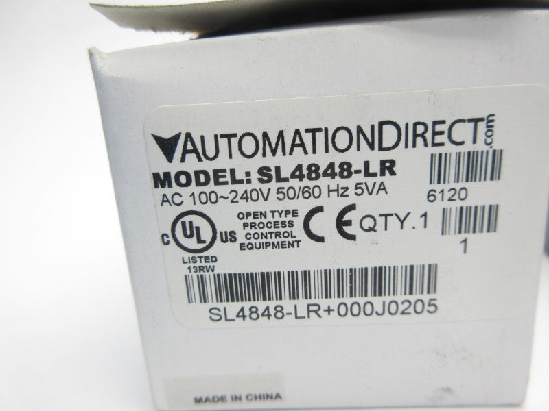 AUTOMATION DIRECT SL4848-LR 100-240VAC NSMP