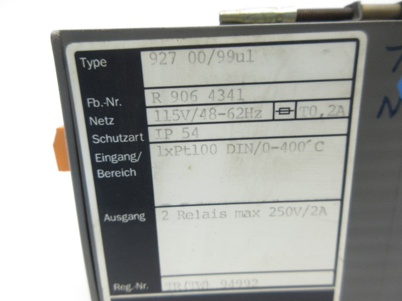 HTT 92700/99UL 115V 0-400'C NSNP
