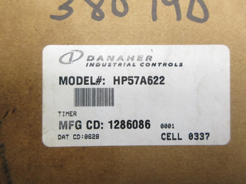 DANAHER CONTROLS HP57A622 120/240VAC 10/5A 150M NSMP