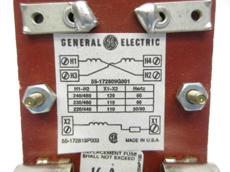 GENERAL ELECTRIC 55-172809G001 240/480V NSNP