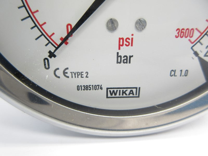 WIKA 013851074 EN837-1 0-3600PSI NSNP
