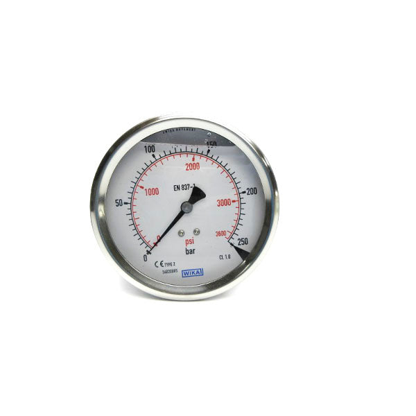 WIKA 54020BR5 EN837-1 0-3600PSI NSNP