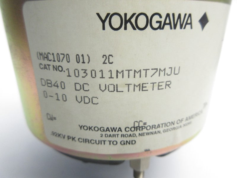 YOKOGAWA 103011MTMT7MJU 0-10VDC 0-5000FPM NSNP