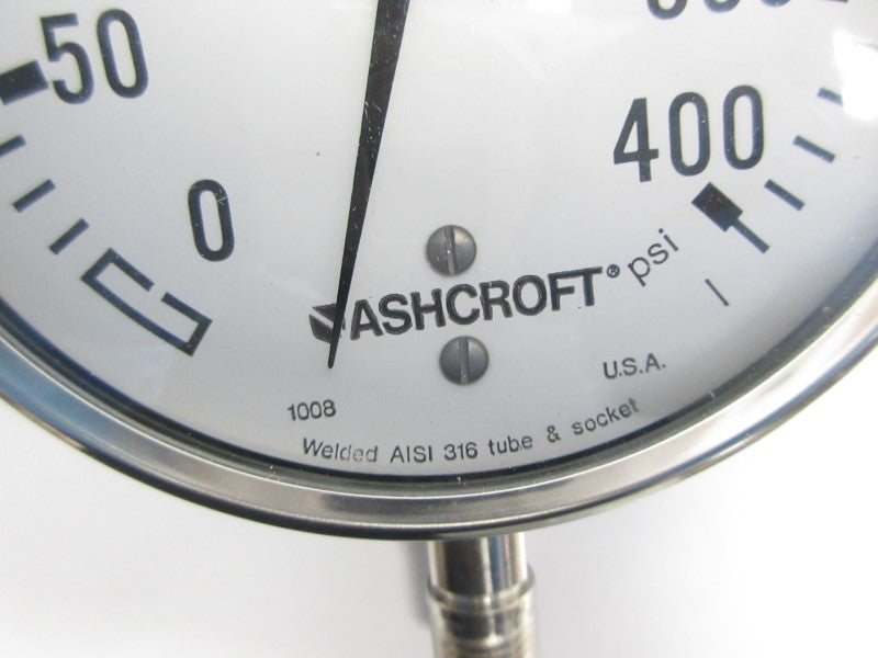 ASHCROFT 1008 0-400PSI NSNP