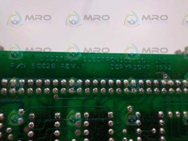 DIGITRON 5601-00C12-II 30026 CIRCUIT BOARD UNMP