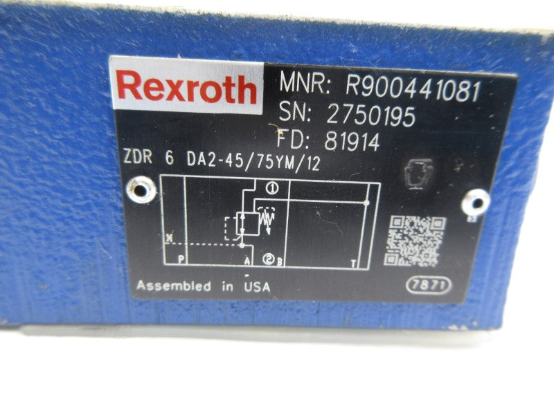 REXROTH ZDR6DA2-45/75YM/12 R900441081 NSNP