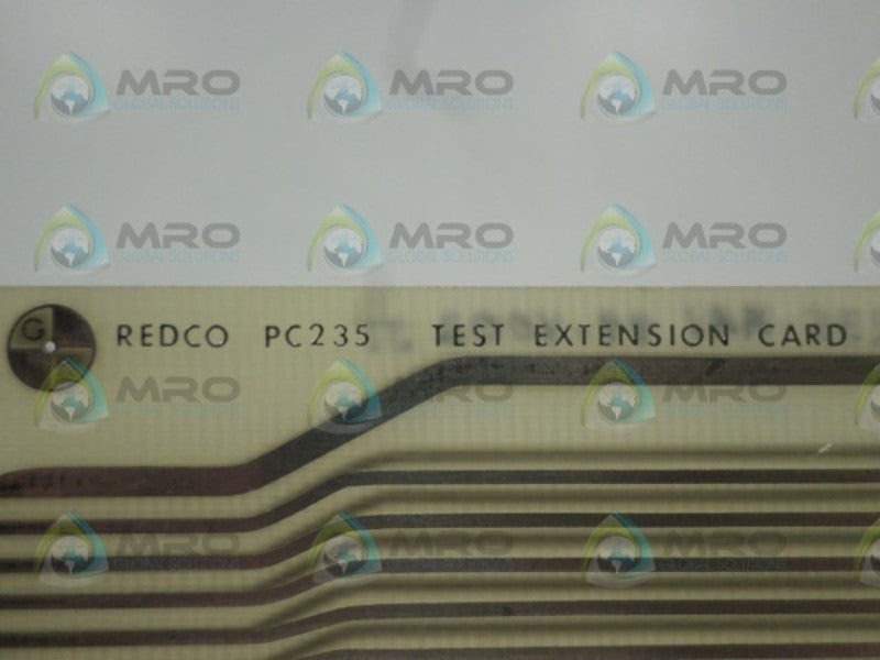 LLOYD CONTROLS REDCO PC235 TEST EXTENSION CARD NSNP