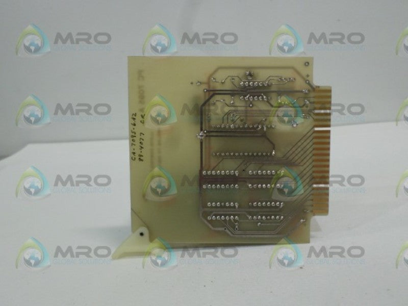 LLOYD CONTROLS REDCO PC7095A 12 BIT ANALOG TO DIGITAL CONVERTER NSNP
