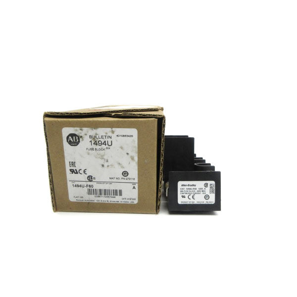 ALLEN BRADLEY 1494U-F60 SER. A 600V 60A (BR/WH) NSMP