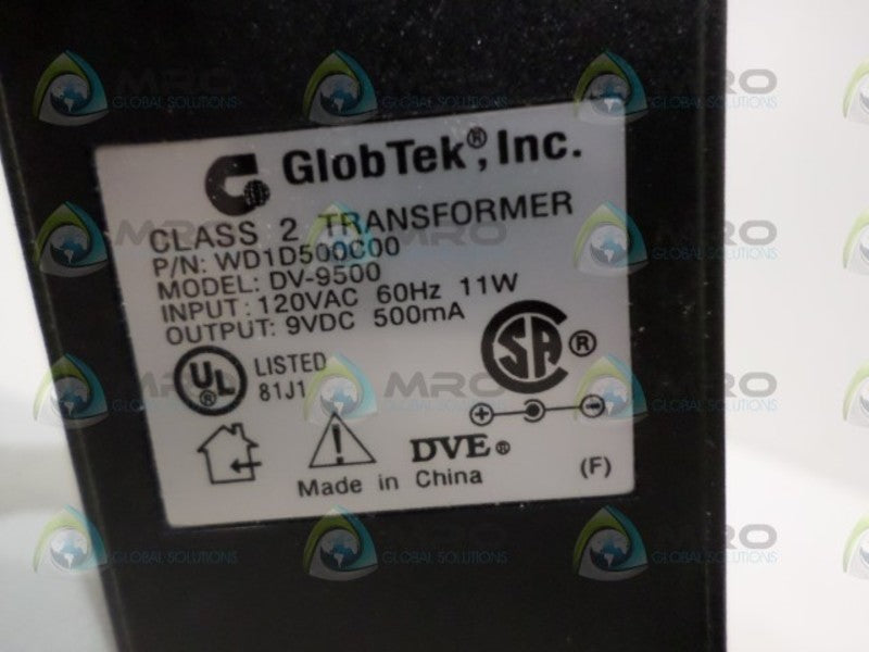 GLOBELTEK DV-9500 WD1D500C00 ADAPTER NSNP