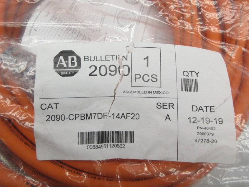 ALLEN BRADLEY 2090-CPBM7DF-14AF20 SER. A NSMP