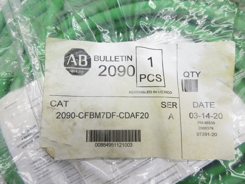 ALLEN BRADLEY 2090-CFBM7DF-CDAF20 SER. A NSMP