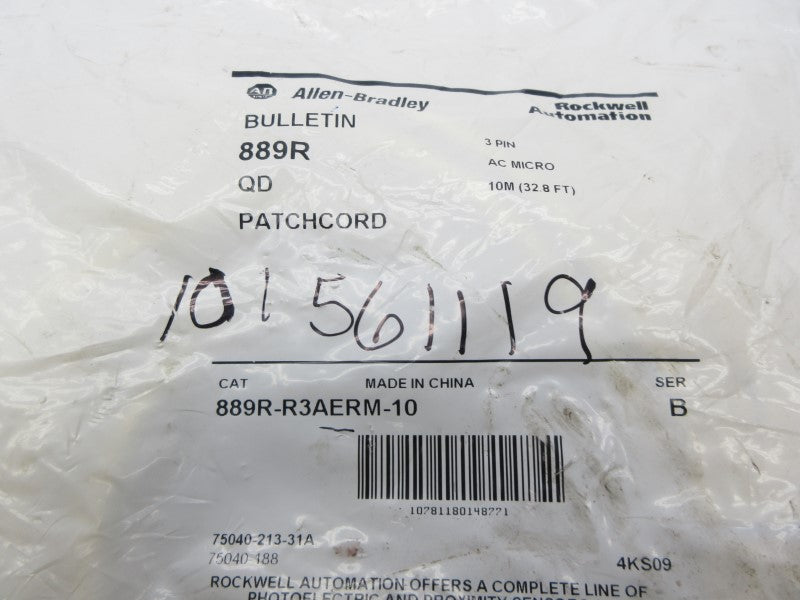 ALLEN BRADLEY 889R-R3AERM-10 SER. B NSMP