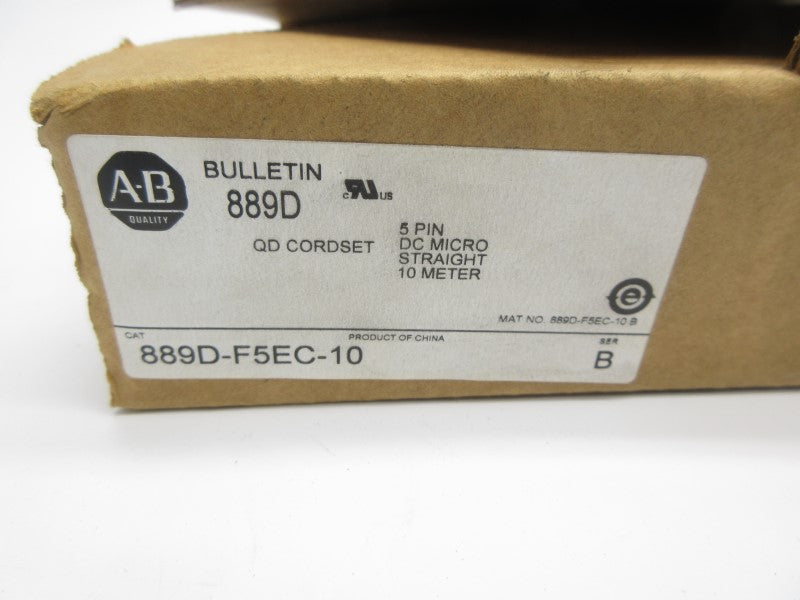 ALLEN BRADLEY 889D-F5EC-10 SER. B (BR/WH) NSMP