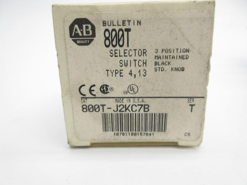 ALLEN BRADLEY 800T-J2KC7B SER. T (GY/BL) NSMP