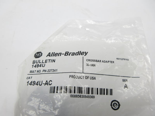 ALLEN BRADLEY 1494U-AC SER. A 30-100A NSMP