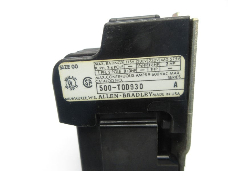 ALLEN BRADLEY 500-TOD930 SER. A 110/115-120V NSNP