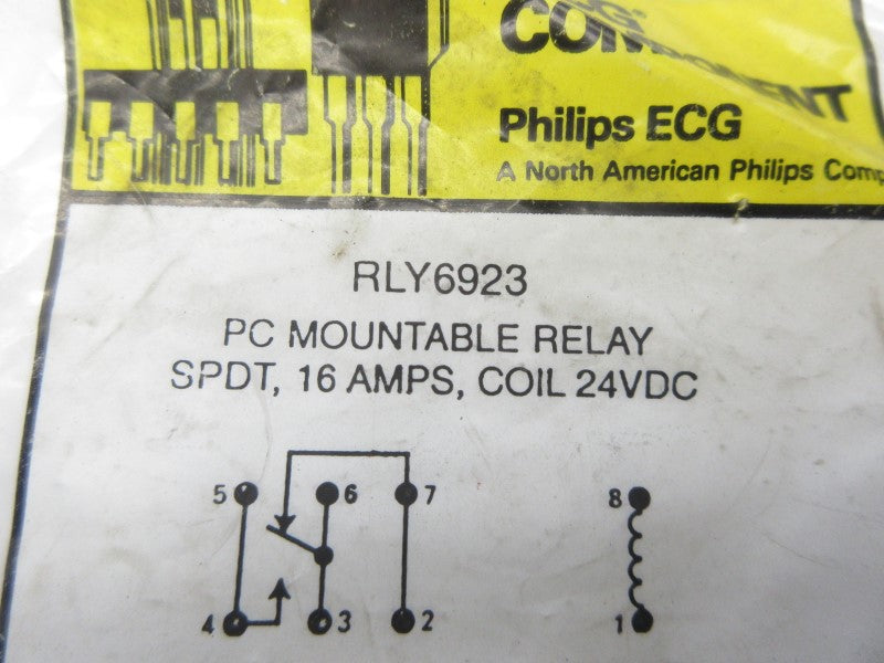 ECS RLY6923 24VDC 16A NSMP