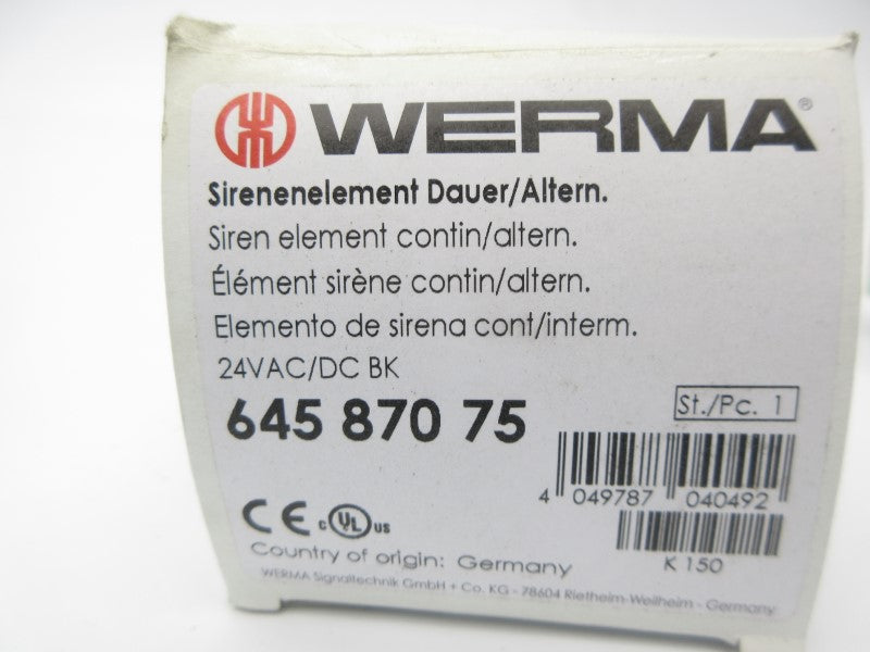 WERMA 64587075 24VAC/DC NSMP