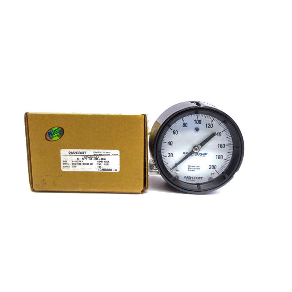 ASHCROFT 45-1279-AS-04B-200# 200PSI 4-1/2" NSMP