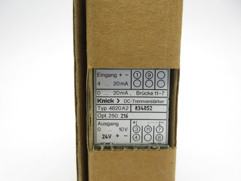 KNICK 4820A2 834052 24V NSMP