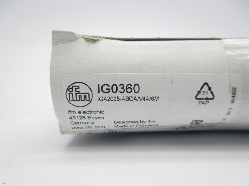 IFM EFECTOR IGA2005-ABOA/V4A/6M IG0360 20-250VAC NSMP