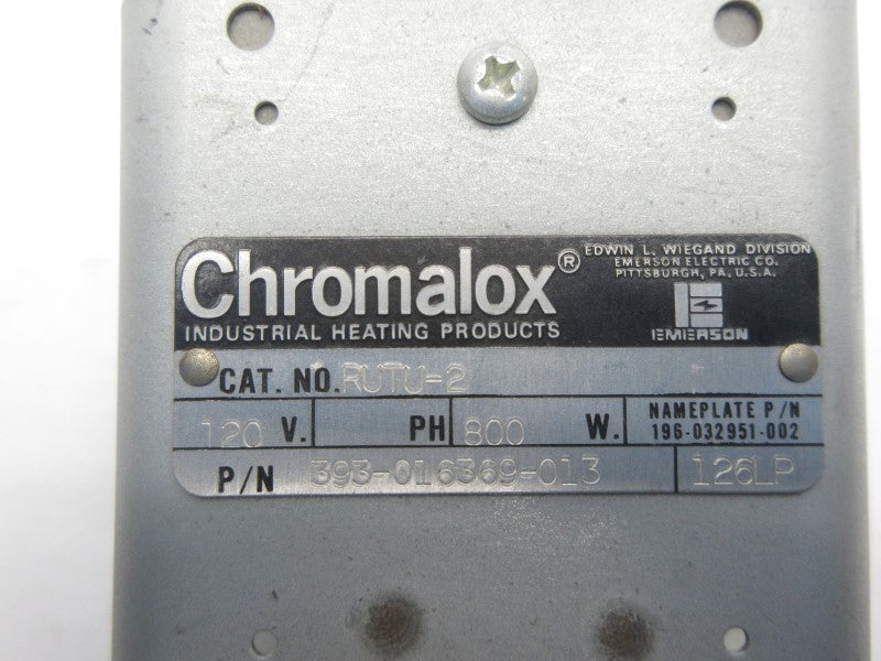 CHROMALOX RUTU-2 393-016369-013 120V NSNP