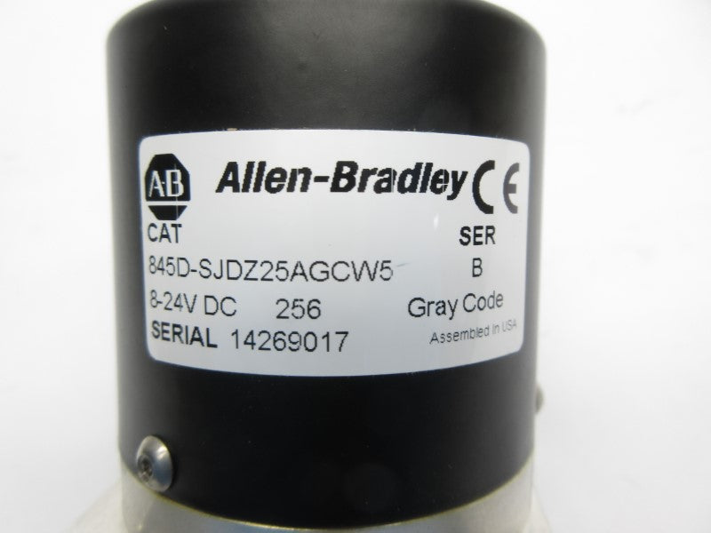 ALLEN BRADLEY 845D-SJDZ25AGCW5 SER. B 8-24VDC NSNP