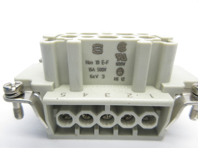 HARTING HAN10E-F 500V 15A NSNP