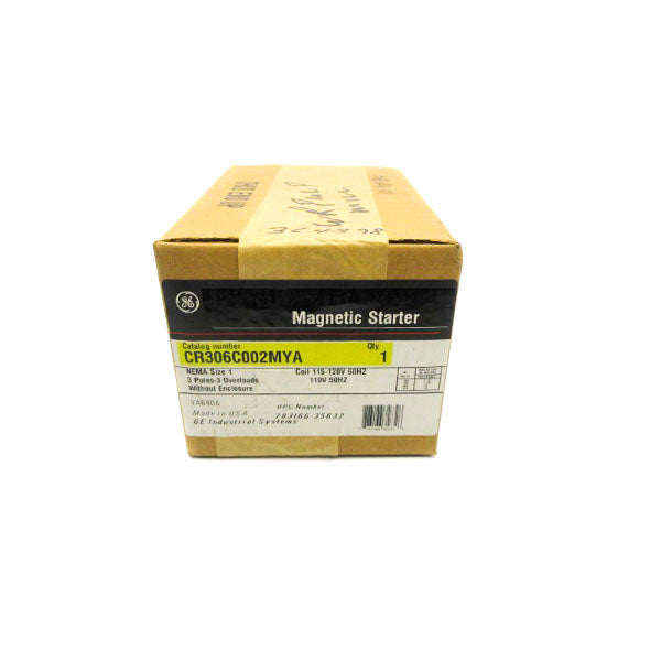 GENERAL ELECTRIC CR306C002MYA 110/115-120V NSFS