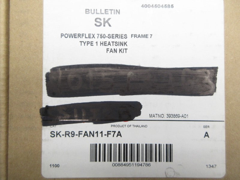 ALLEN BRADLEY SK-R9-FAN11-F7A SER. A NSFS