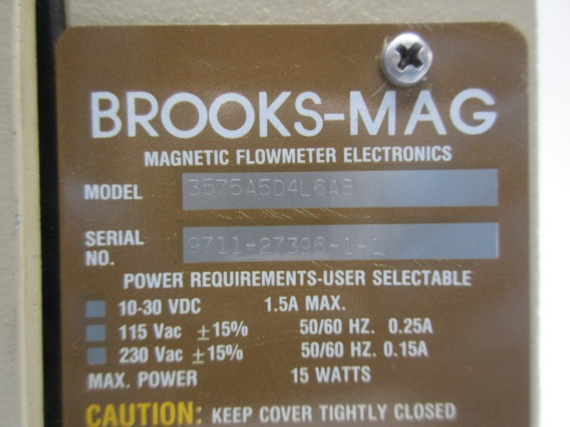 BROOKS-MAG 3575A5D4L6AB 10-30VDC 1.5A UNMP