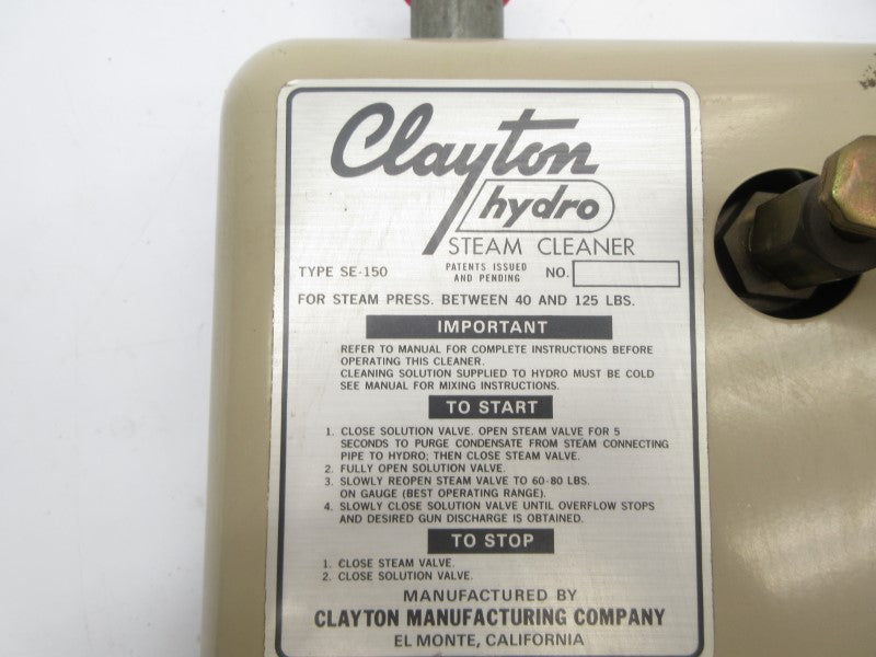 CLAYTON SE-150 UNMP