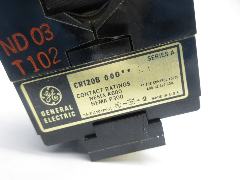 GENERAL ELECTRIC CR120B00022 SER. A 110/120V NSNP