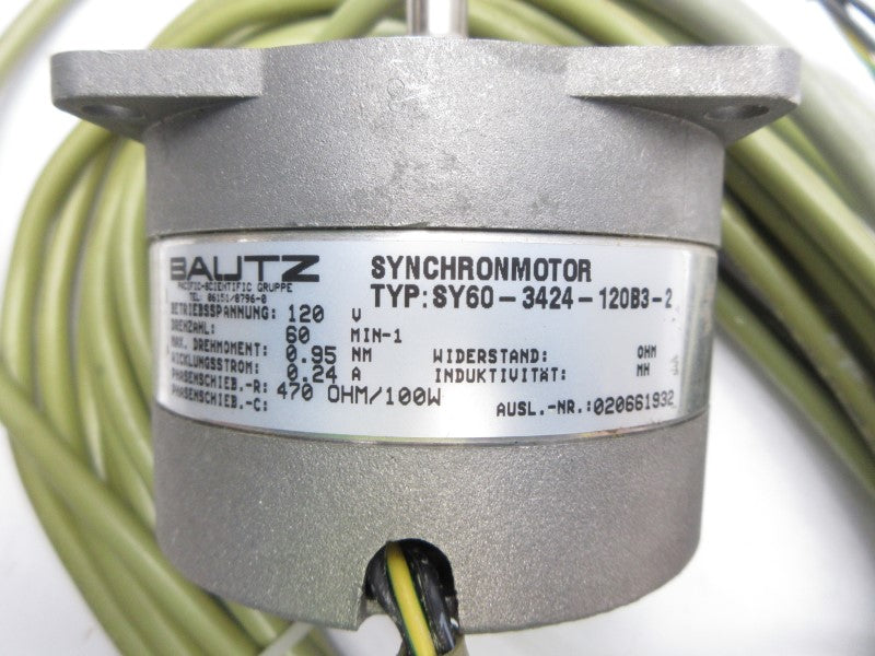 BAUTZ SY60-3424-120B3-2 120V 0.24A NSNP