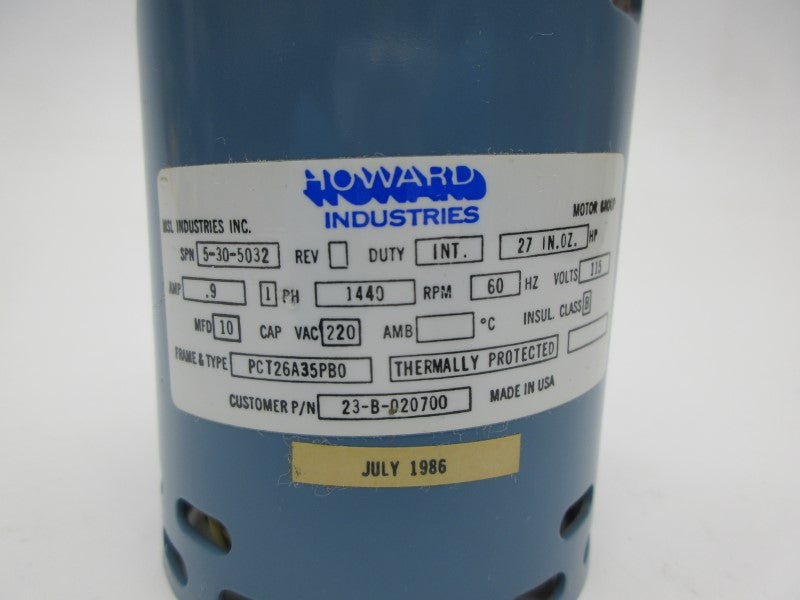 HOWARD INDUSTRIES 5-30-5032 220VAC .9A NSNP