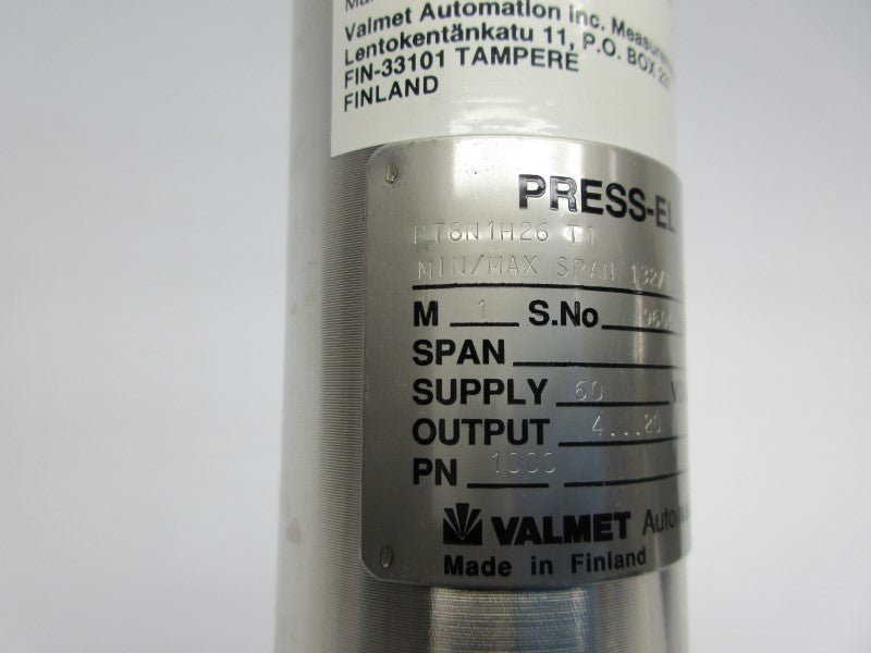 VALMET PT8N1H26T1 60VDC NSNP