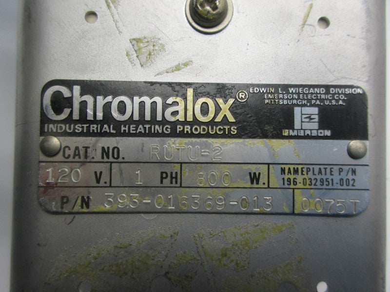CHROMALOX RUTU-2 393-016369-013 120V UNMP