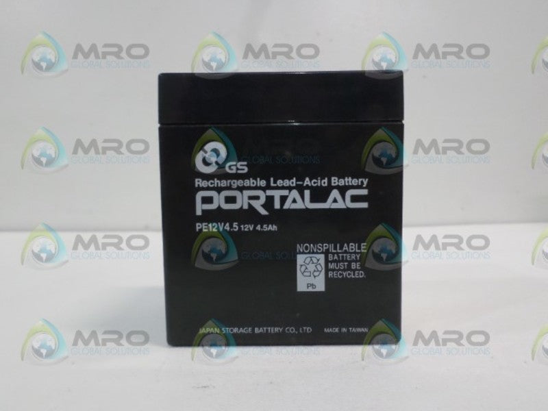 PORTALAC PE12V4.5 RECHAREABLE LEAD-ACID BATTERY UNMP