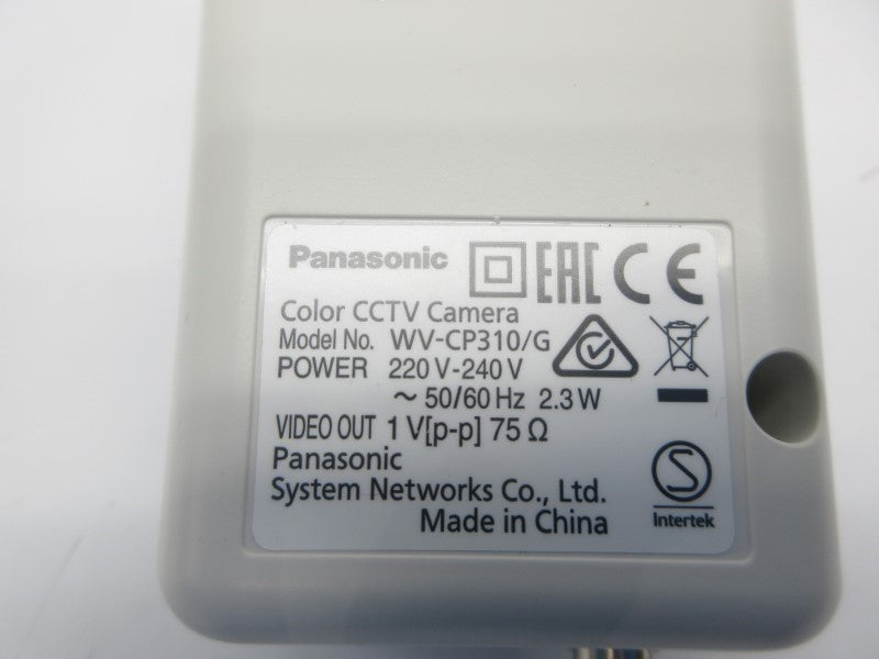 PANASONIC WV-CP310/G 220-240V NSNP