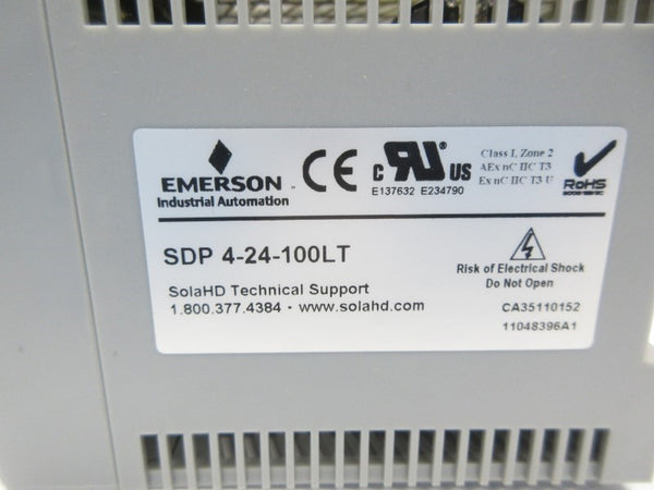 SOLA SDP4-24-100LT 115/230VAC 1.8/1.0A NSNP