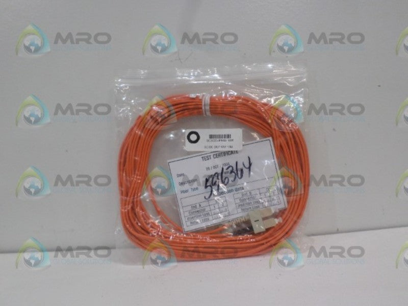 LYNN ELECTRONICS SCSCDUPMM-10M FIBER OPTIC CABLE NSNP