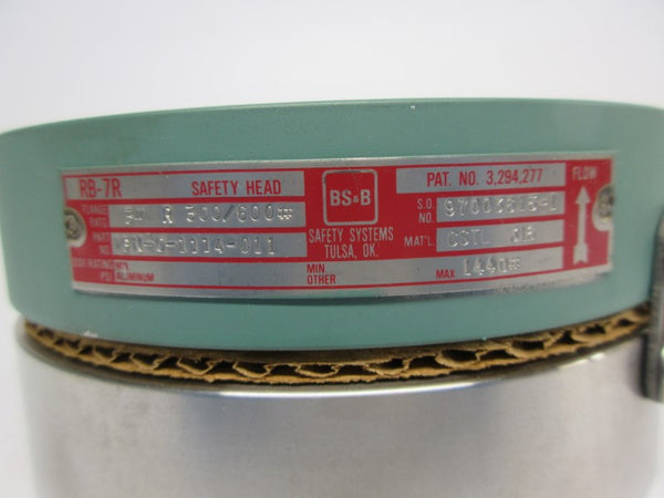 BS&B RB-7R GN-0-1114-011 3" NSNP